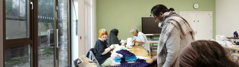 Sewing class