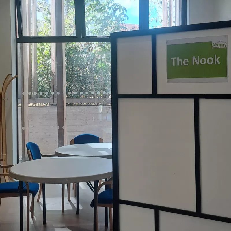 The Nook entrance
